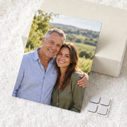 Personalised Father of the Bride Metal Photo Print