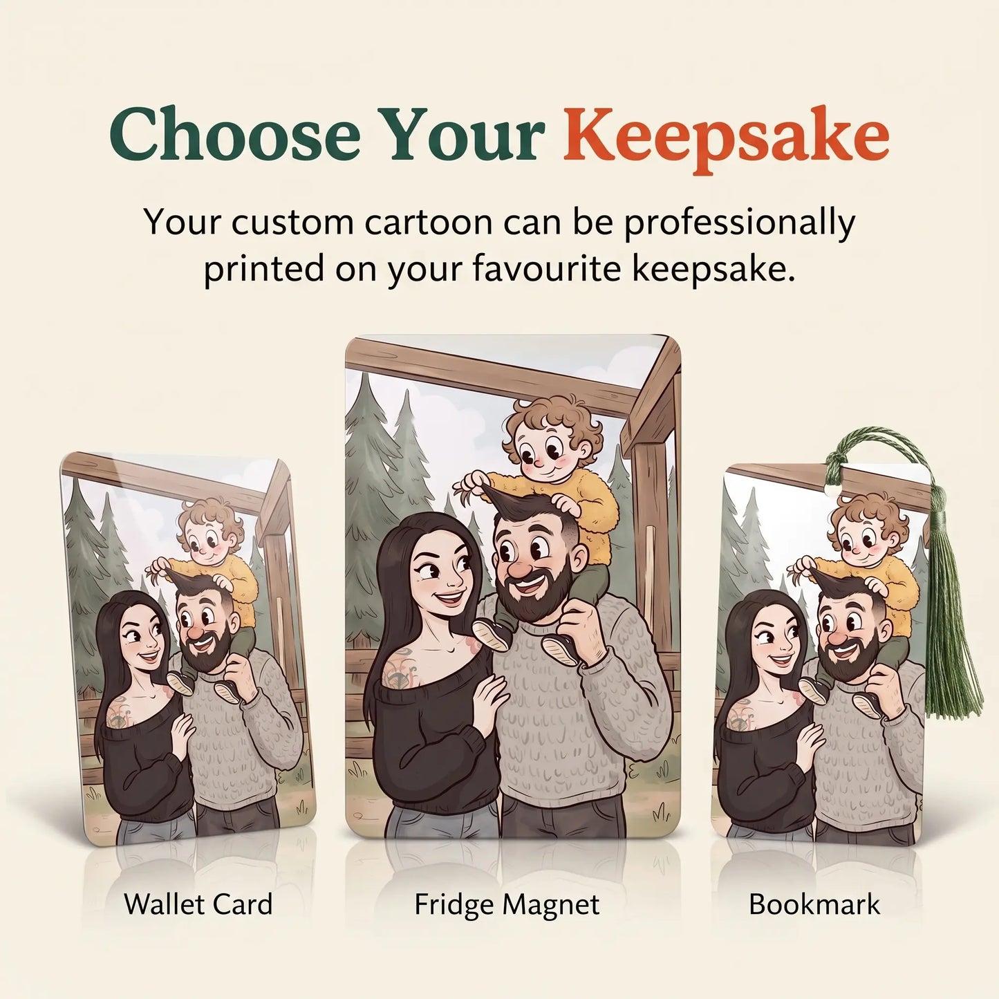 Turn Us Into Cartoons! | Personalised Photo to Cartoon Portrait Gift