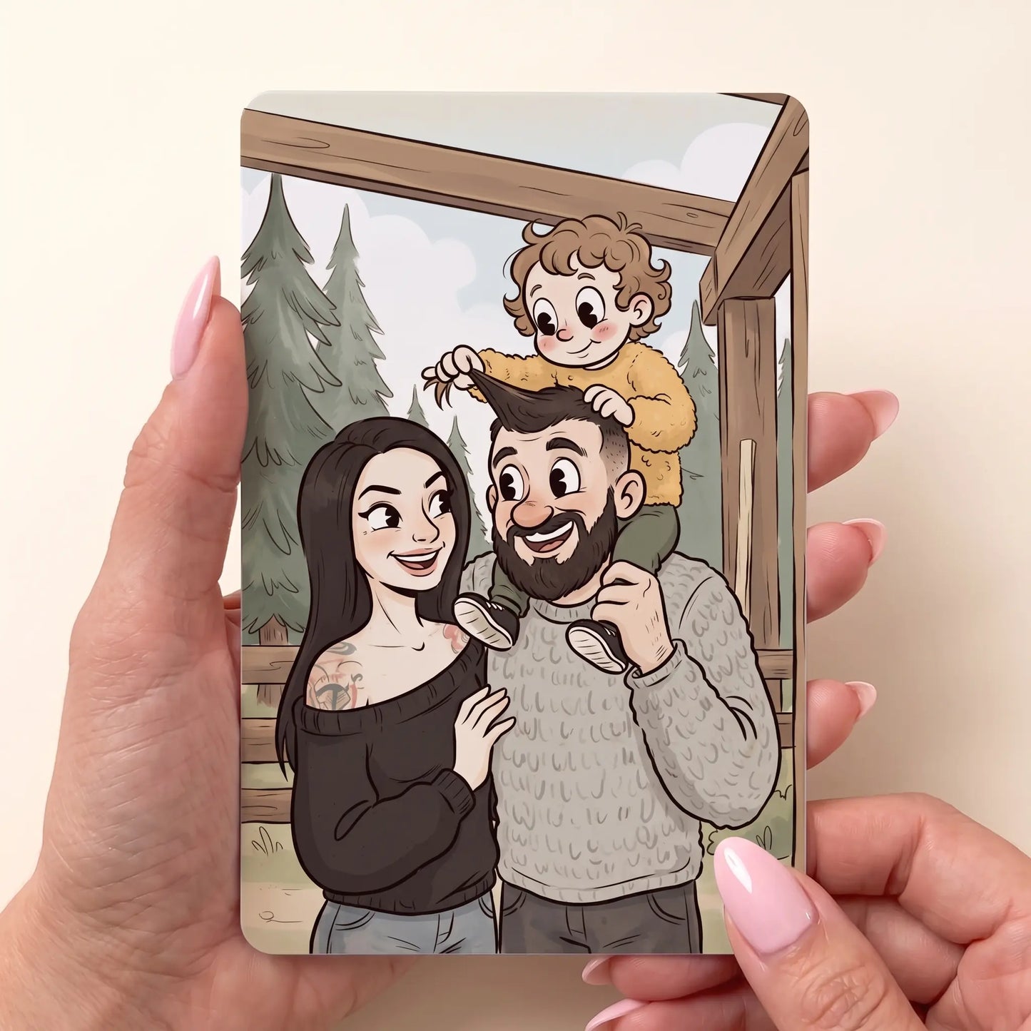 Turn Us Into Cartoons! | Personalised Photo to Cartoon Portrait Gift