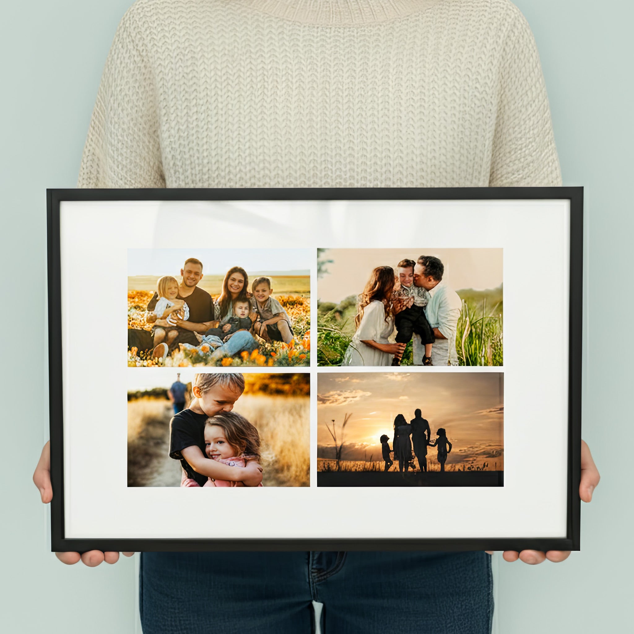 Personalised Photo Collage Print - Custom Photo Frames