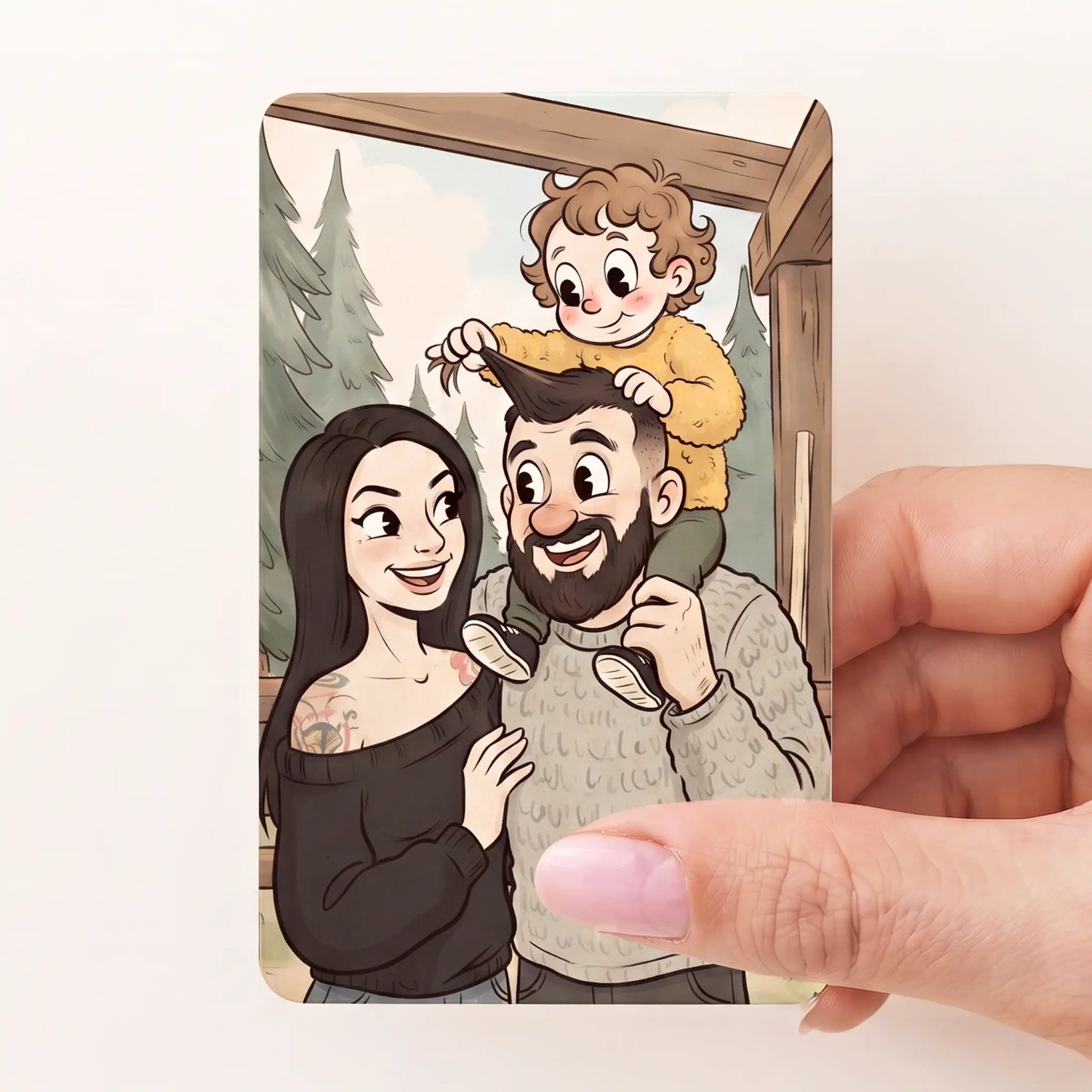 Turn Us Into Cartoons! | Personalised Photo to Cartoon Portrait Gift