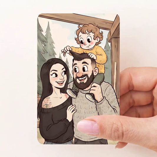 Turn Us Into Cartoons! | Personalised Photo to Cartoon Portrait Gift